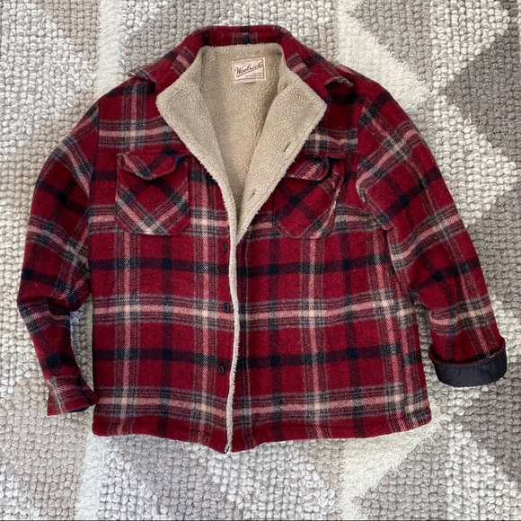 Vintage Woolrich Wool Sherpa Shirt 
